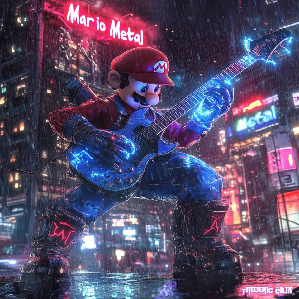 Course aux champignons quantiques epic metal cyberpunk