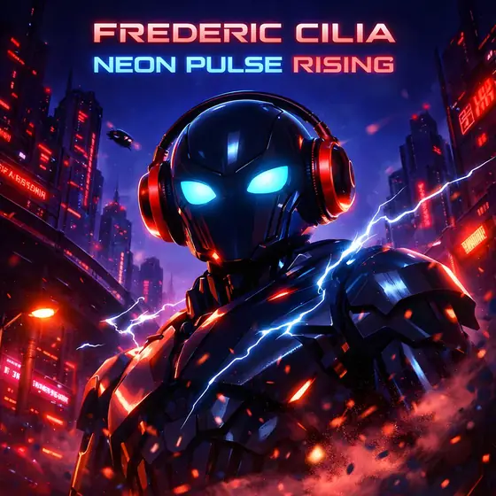 Pulsation neon montante