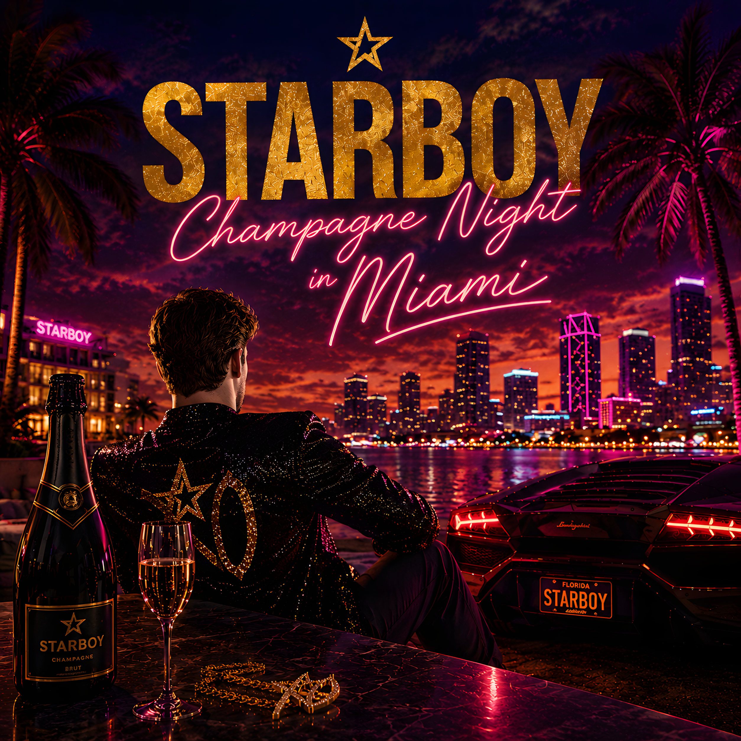 Champagne Night in Miami